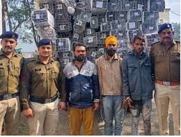 ट्रक सहित लाखों का माल लेकर फरार हुए थे आरोपी, पुलिस ने रायसेन से आरोपियों को पकड़ा