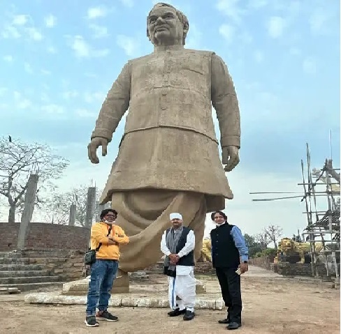 पूर्व प्रधानमंत्री अटल बिहारी वाजपेयी की सबसे ऊंची और वजनी प्रतिमा, मध्यप्रदेश के इस शहर में होगी स्थापित