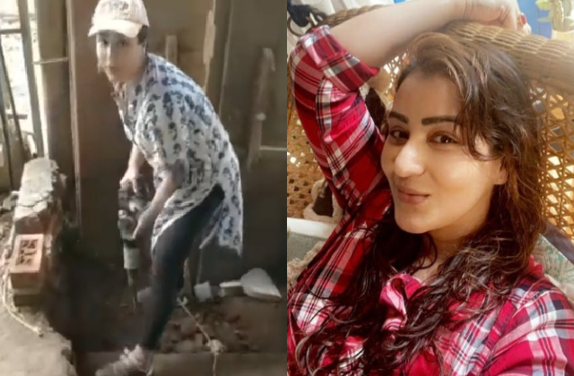 लॉकडाउन ने बदले शिल्पा शिंदे के हालात! एक्टिंग छोड़ रोजी रोटी के लिए कंस्ट्रक्शन फील्ड में करने लगी हैं काम