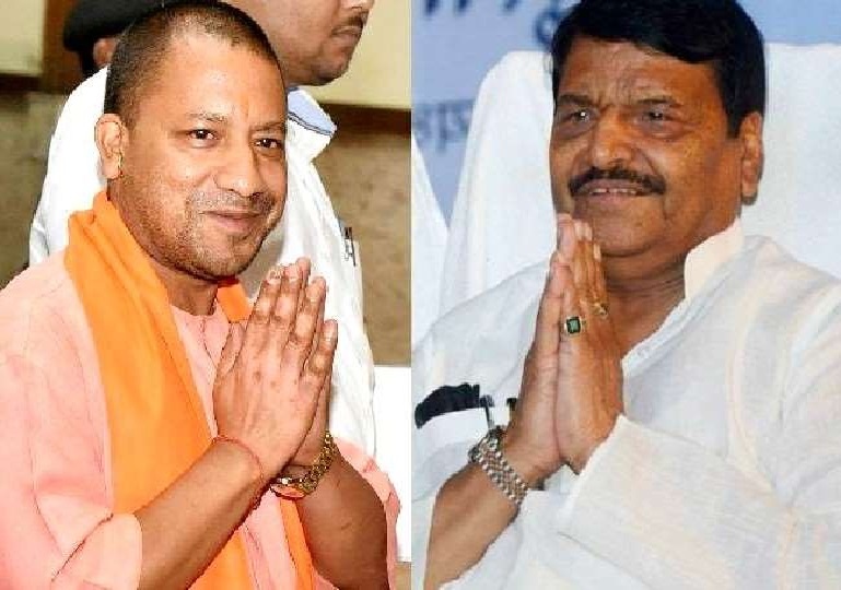 क्या सपा को गच्चा देंगे चाचा! शपथ लेने के बाद शिवपाल ने सीएम योगी से की मुलाकात
