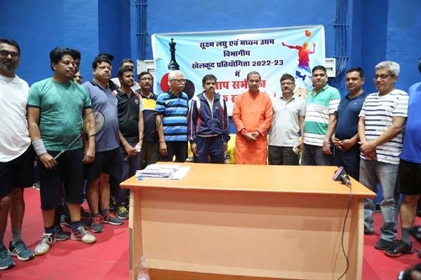 खेल जीवन मे धैर्य-समयबद्धता के साथ देते है आत्म-विश्वास – मंत्री सखलेचा