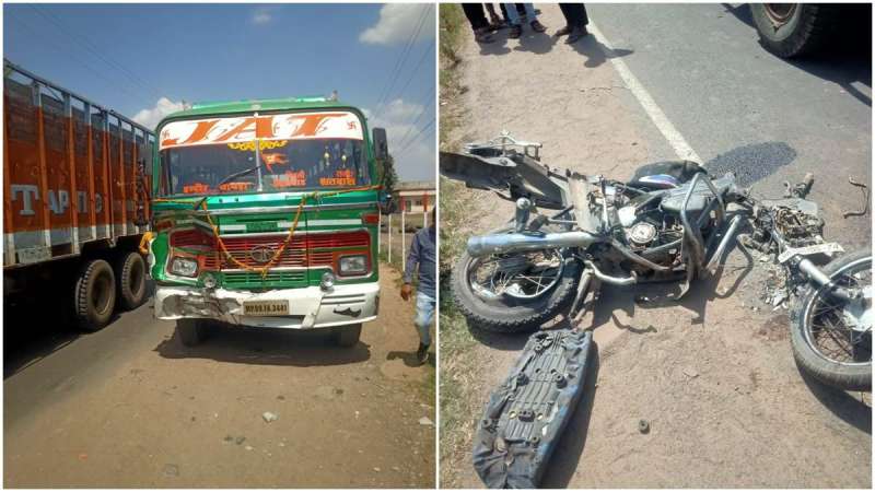 इंदौर में बस की टक्कर से गिरे बाइक सवारों को डंपर ने रौंदा, तीनों की मौत