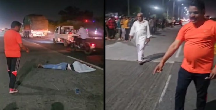 सड़क निर्माण में लापरवाही से बायपास पर हादसा, युवक की मौके पर मौत