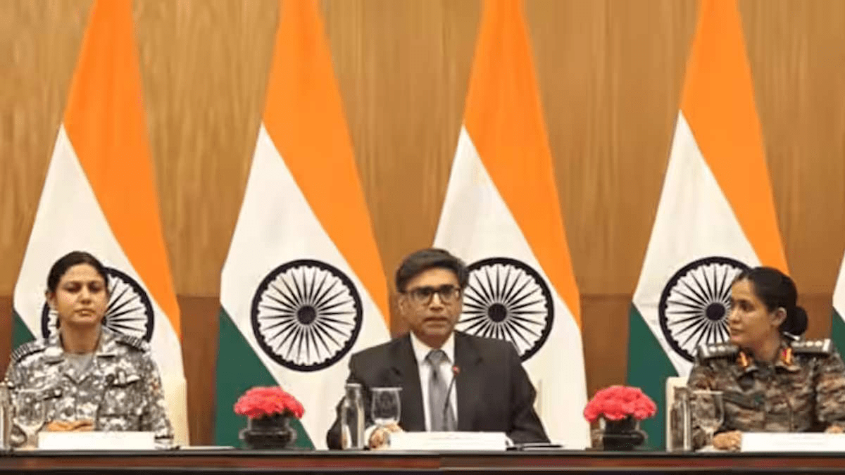 भारतीय विदेश मंत्रालय ऑपरेशन सिंदूर की दे रहा जानकारी